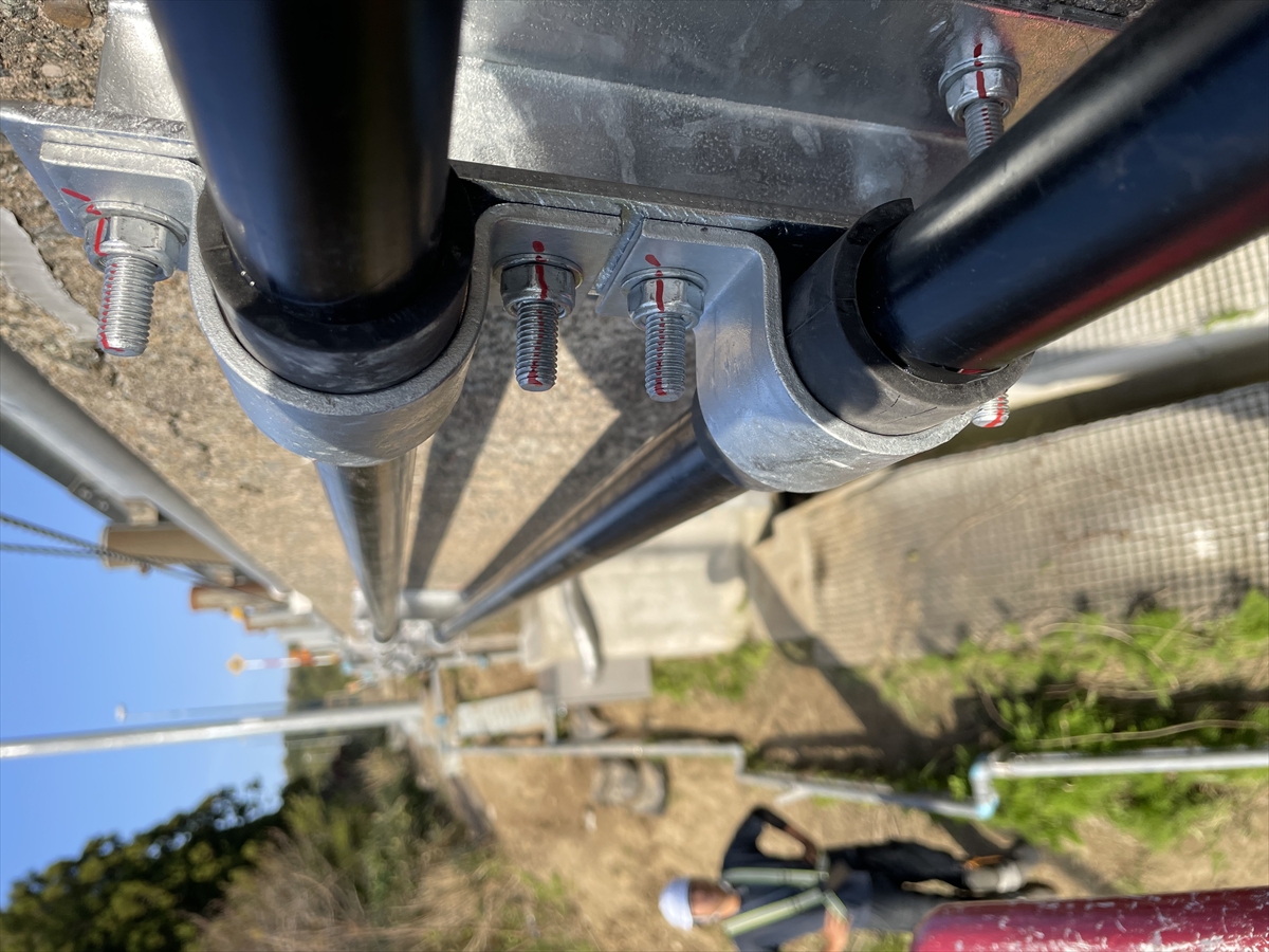 高速道路通信工事の画像